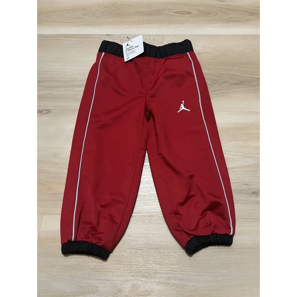 Air Jordan Track Pants Kids Gym Red Size 2T‎ Pants Only New